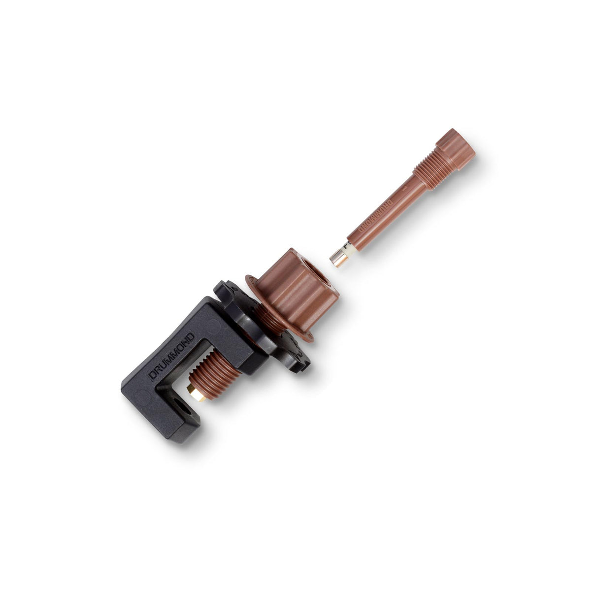 Martindale DRUGCLAMP-F0.5-BR | Drummond Fused G-Clamp | Brown, 0.5 A Fuse, 4 mm Socket - generaltechuae