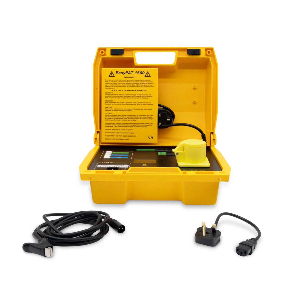 Martindale MAREPAT1600 | EPAT1600 EasyPAT Dual Voltage Manual PAT Tester | 25A/8A/200mA bond - generaltechuae (2)