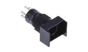 Omron A3CJ-7021, Illuminated Push Button Switch, Latching, Panel Mount, 12mm Cutout, SPST, 250V ac, IP40