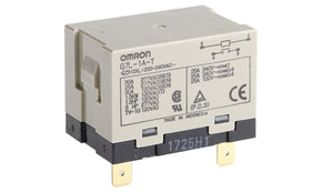 Omron G7L-2A-T AC100/120, Panel Mount Power Relay, 120V ac Coil, 25A Switching Current, DPST