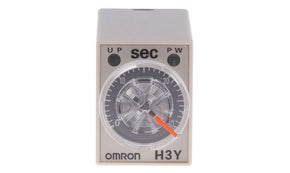Omron H3Y-4 AC24 30S, H3Y-4 Series DIN Rail, Surface Mount Timer Relay, 24V ac, 4-Contact, 1 → 30s, 1-Function, 4PDT