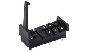 Omron P2R-08P, P2R 8 Pin 250V ac PCB Mount Relay Socket, for use with 2 Pole G2RS Series