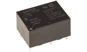 Omron G6C-1114P-US DC24, PCB Mount Power Relay, 24V dc Coil, 10A Switching Current, SPST