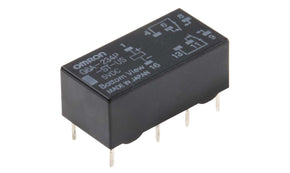 Omron G6A-234P-ST-US DC5, PCB Mount Signal Relay, 5V dc Coil, 2A Switching Current, DPDT