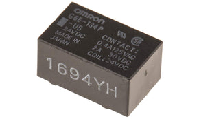Omron G6E-134P-US DC24, PCB Mount Power Relay, 24V dc Coil, 3A Switching Current, SPDT
