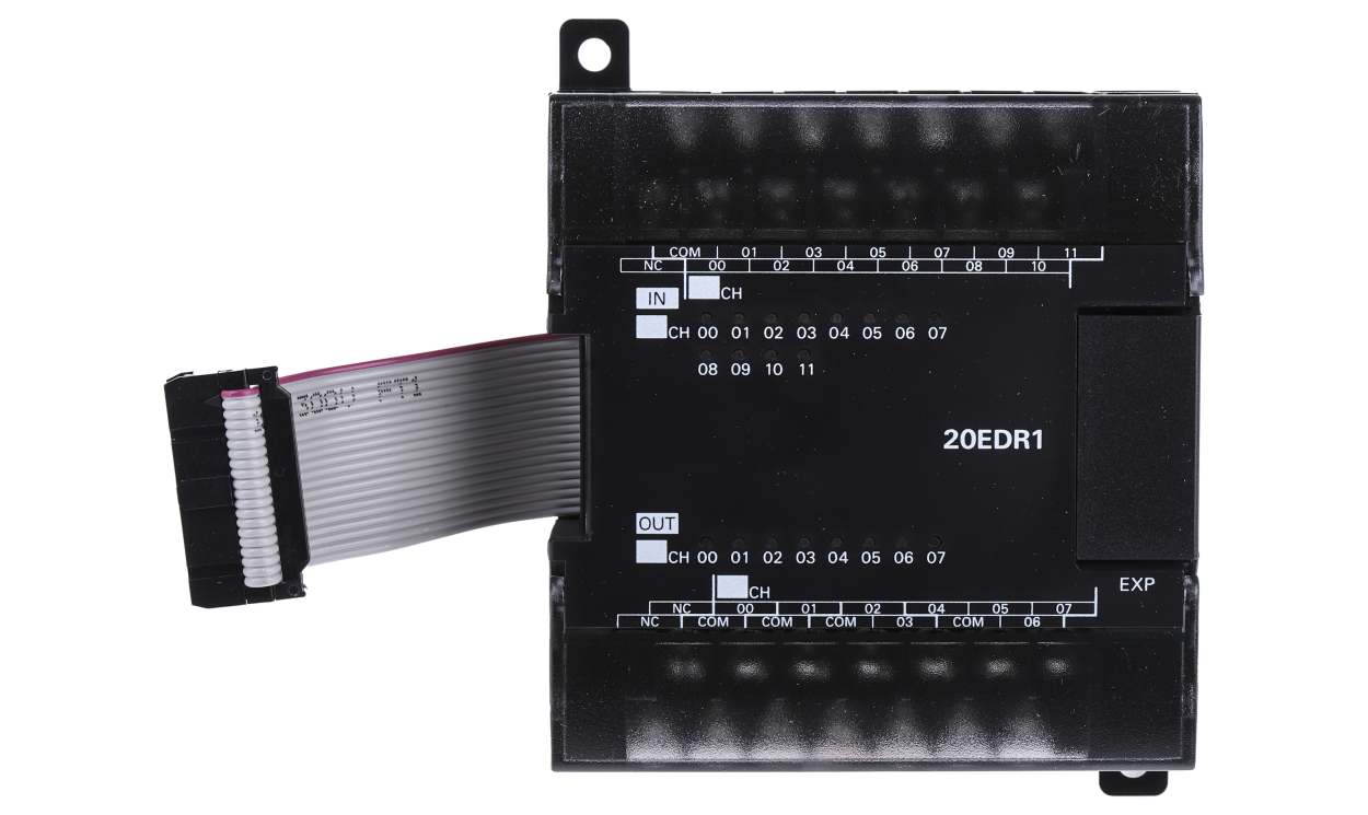 Omron CP1W-20EDR1, CP Series PLC Expansion Module for Use with PLC Module, PNP/NPN, Relay NO - generaltechuae