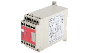 Omron G9SA-301 AC/DC24, G9SA 1 Auxiliary Contacts Safety Relay 24V ac/dc, Single/Dual-Channel 3 Safety Contacts