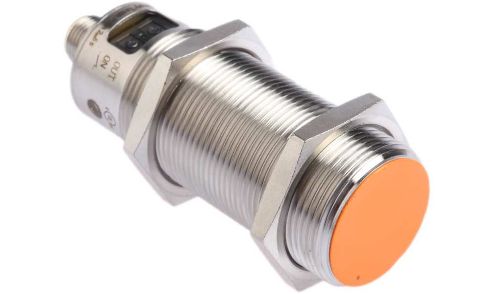 ifm KI5085, Capacitive Threaded Barrel Proximity Sensor, M30, 8 mm Detection, PNP NO/NC, 10 → 36 V dc
