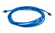 Omron XS6W-6LSZH8SS500CM-B, XS6W, 5m Cat6a, Blue RJ45 to Male RJ45 Male, FTP, STP Shielded, Terminated LSZH Sheath