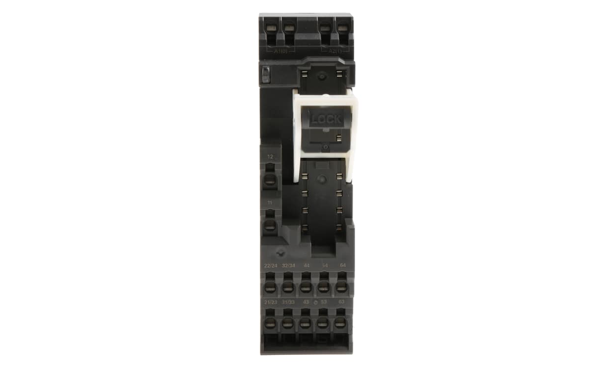 Omron P7SA-14F-ND-PU DC24, G7SA 14 Pin 24V dc DIN Rail Relay Socket, for use with G7SA Series Relay - generaltechuae