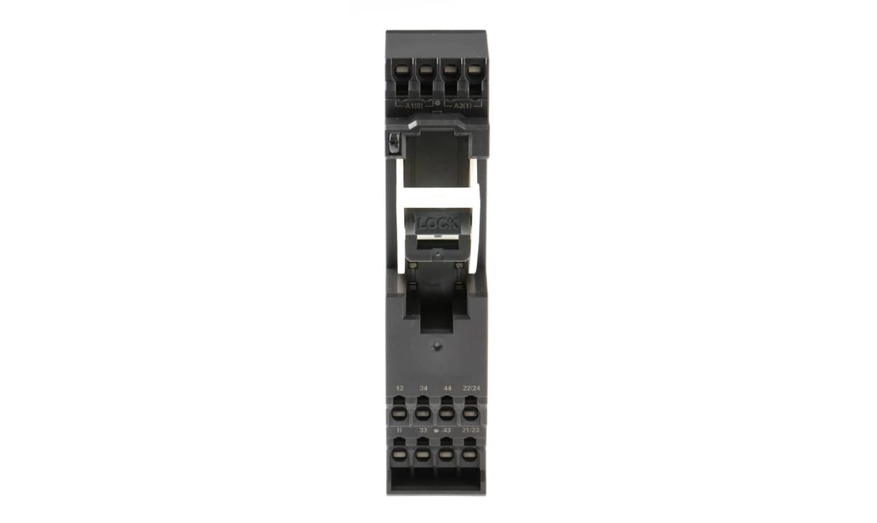Omron P7SA-10F-ND-PU 24VDC, G7SA 10 Pin 24V dc DIN Rail Relay Socket, for use with G7SA Series Relay - generaltechuae