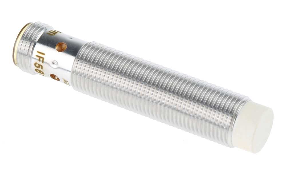 ifm IF5811, Inductive Threaded Barrel Proximity Sensor, M12, 7 mm Detection, PNP NO, 10 → 36 V dc