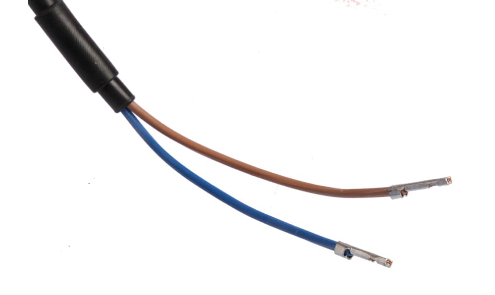 ifm KB0025, Capacitive Smooth Barrel Proximity Sensor, 20 mm Detection, 2-Wire NO, 20 → 250 V ac/dc