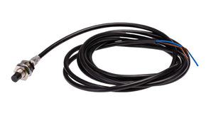 Omron E2E-X6MD18-T 2M, Inductive Threaded Barrel Proximity Sensor, M8, 6 mm Detection, 2-Wire NO, 10 → 30 V dc