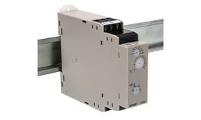 Omron H3DK-S1A DC12, H3DK Series DIN Rail Mount Timer Relay, 12V dc, 1-Contact, 0.1 s → 1200 h, SPDT