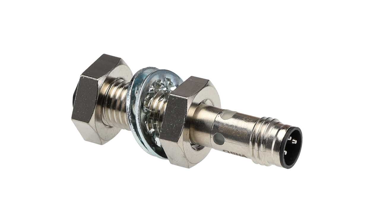 Omron E2E-X4B1T8-M5, Inductive Threaded Barrel Proximity Sensor, M8, 4 mm Detection, PNP NO, 10 → 30 V dc - generaltechuae