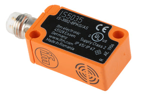 ifm IS5035, Inductive Block Proximity Sensor, M8, 2 mm Detection, PNP NO, 10 → 36 V dc
