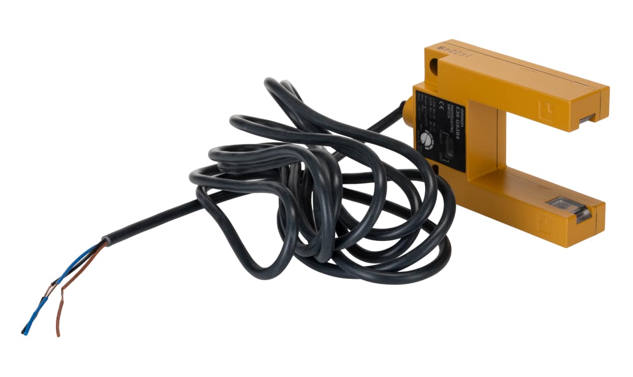 Omron E3S-GS3B4, Through Beam Photoelectric Sensor, Fork Sensor, 30 mm Detection Range