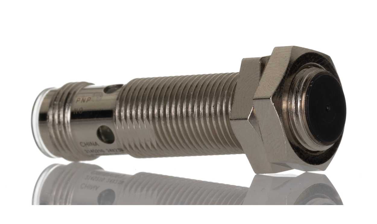 Omron E2A-M12KS04-M1-B1-4, Inductive Threaded Barrel Proximity Sensor, M12, 4 mm Detection, PNP NO, 12 → 24 V dc - generaltechuae