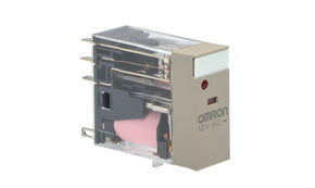 Omron G2R-2-SN 12VAC (S), Plug In Non-Latching Relay, 12V ac Coil, 5A Switching Current, DPDT
