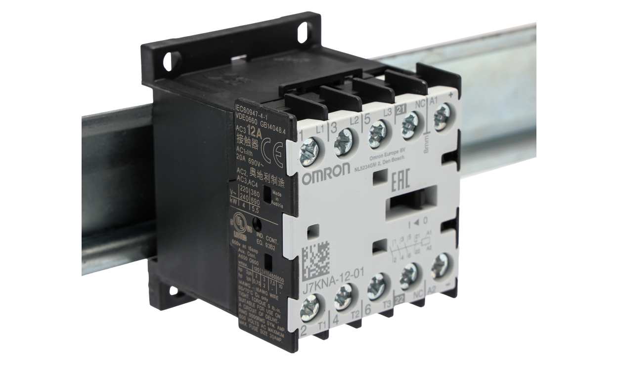 Omron J7KNA-12-01 24D, J7KNA Series J7KNA Contactor, 24 V Coil, 3-Pole, 12 A, 5.5 kW, 1NC