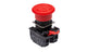 Omron A22NE-M-P102-N, A22NE Series Twist Release Emergency Stop Push Button, Panel Mount, 22mm Cutout, 1 NO + 1 NC, IP65