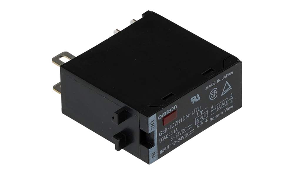 Omron G3R-IDZR1SN-UTU DC12-24, G3R Series Solid State Relay, 100 mA Load, Plug-In Mount, 32 V Load