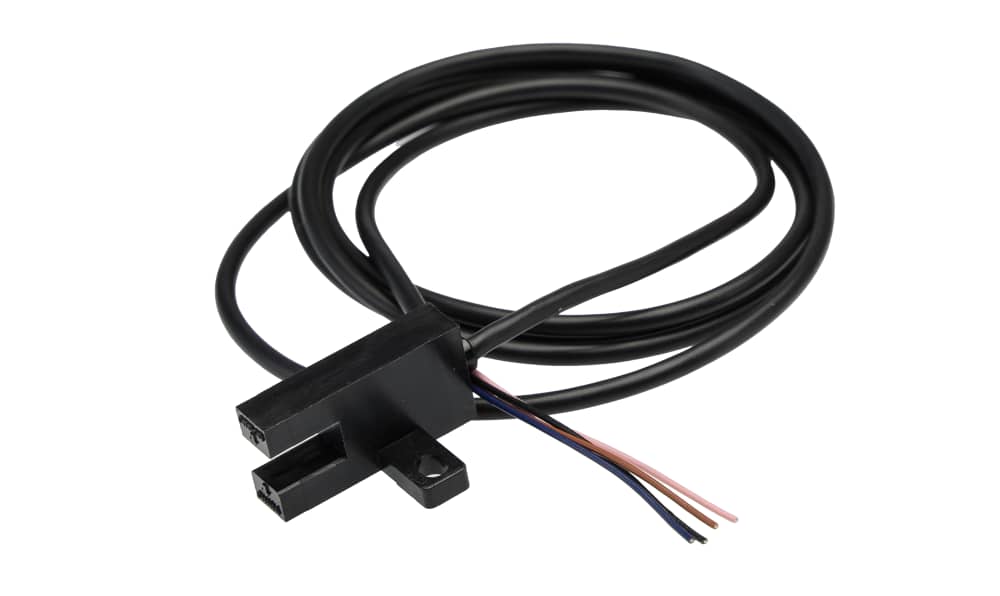 Omron EE-SX672P-WR 1M, Through Beam Photoelectric Sensor, Slot Sensor, 5 mm Detection Range