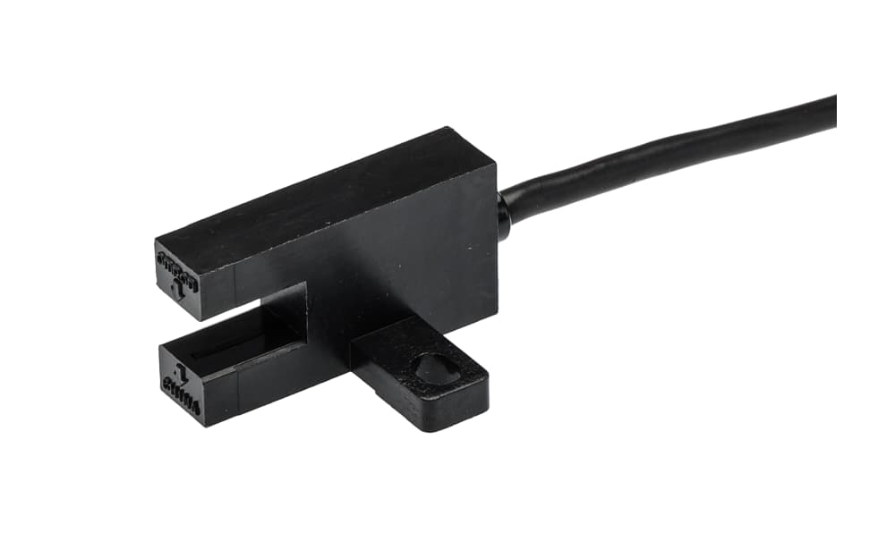 Omron EE-SX672P-WR 1M, Through Beam Photoelectric Sensor, Slot Sensor, 5 mm Detection Range