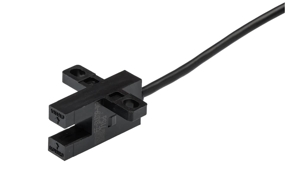 Omron EE-SX672P-WR 1M, Through Beam Photoelectric Sensor, Slot Sensor, 5 mm Detection Range