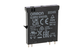 Omron G3RV-D03SL 24VDC, G3RV-SR Series Solid State Relay, 3 A Load, 24 V dc Load