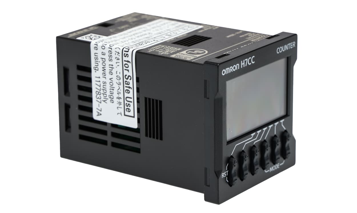 Omron H7CC-A11SD, H7CC Counter, 6 Digit LCD, 50 → 60Hz, 12 → 48 V dc, 24 V ac