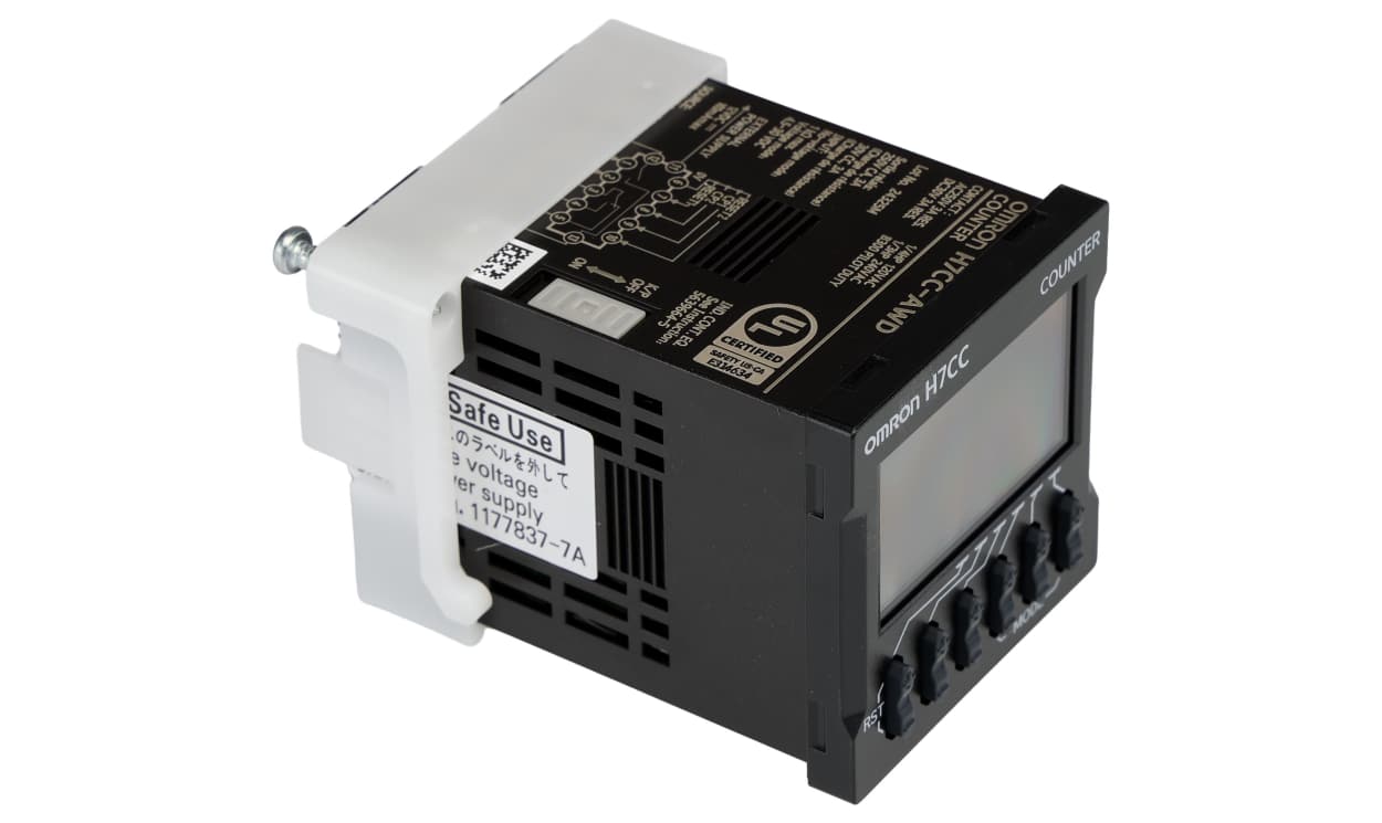 Omron H7CC-AWD, Counter, 6 Digit LCD, 50 → 60Hz, 12 → 48 V dc, 24 V ac
