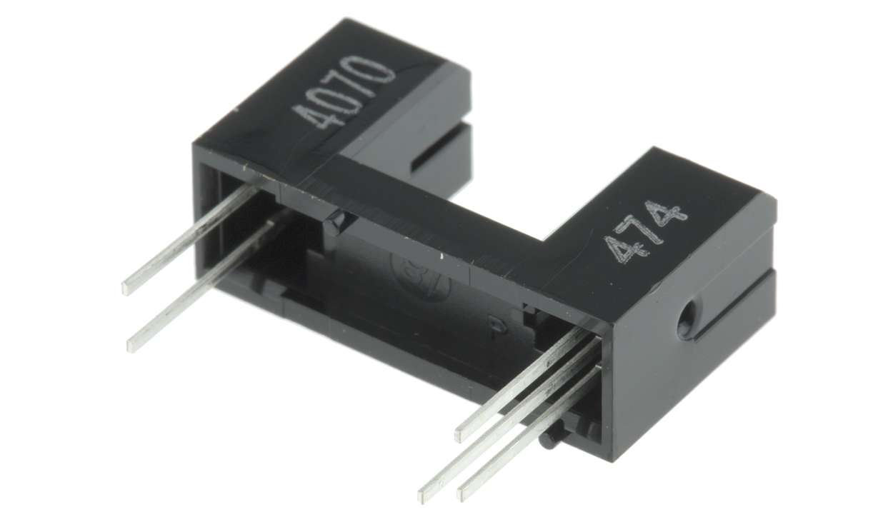 Omron EE-SX4070, , Through Hole Slotted Optical Switch, Open Collector Output