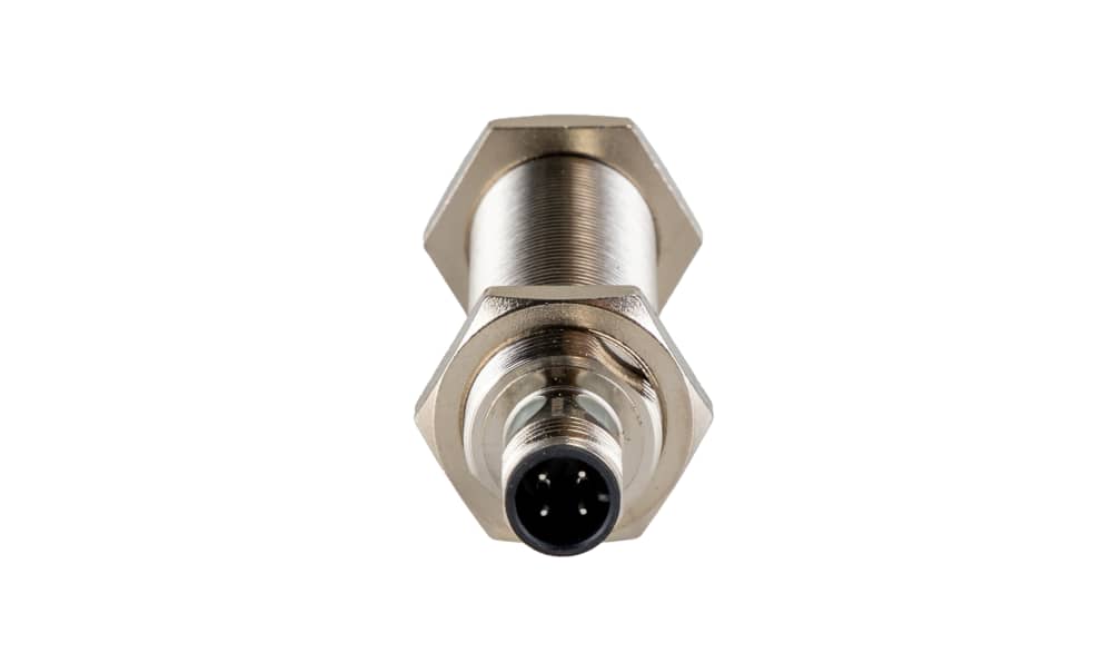 Omron E2E-X8B2L18-M1, Inductive Threaded Barrel Proximity Sensor, M18, 8 mm Detection, PNP NC, 10 → 30 V dc