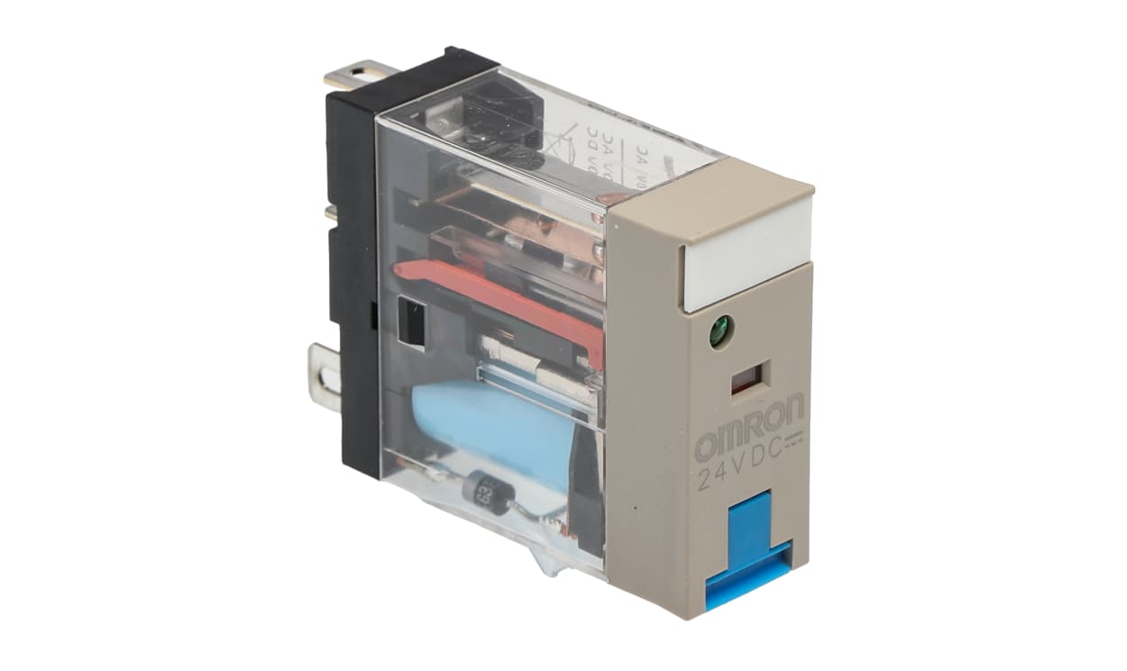 Omron G2R-1-SNDI 24VDC (S), Plug In Relay, 24V dc Coil, 10A Switching Current, SPDT