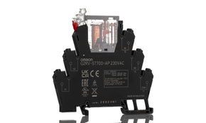 Omron G2RV-ST700-AP 230VAC, G2RV-ST Series Electromechanical Interface Relay, DIN Rail Mount, 230V ac Coil, SPDT, 1-Pole, 50mA Load