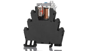 Omron G2RV-ST701 24VAC/DC, G2RV-ST Series Electromechanical Interface Relay, DIN Rail Mount, 24V ac/dc Coil, SPDT, 1-Pole, 6A Load