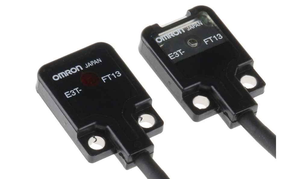 Omron E3T-FT13, Through Beam Photoelectric Sensor, Block Sensor, 500 mm Detection Range