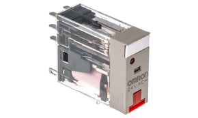 Omron G2R-2-SNI 24VAC (S), Plug In Power Relay, 24V ac Coil, 5A Switching Current, DPDT