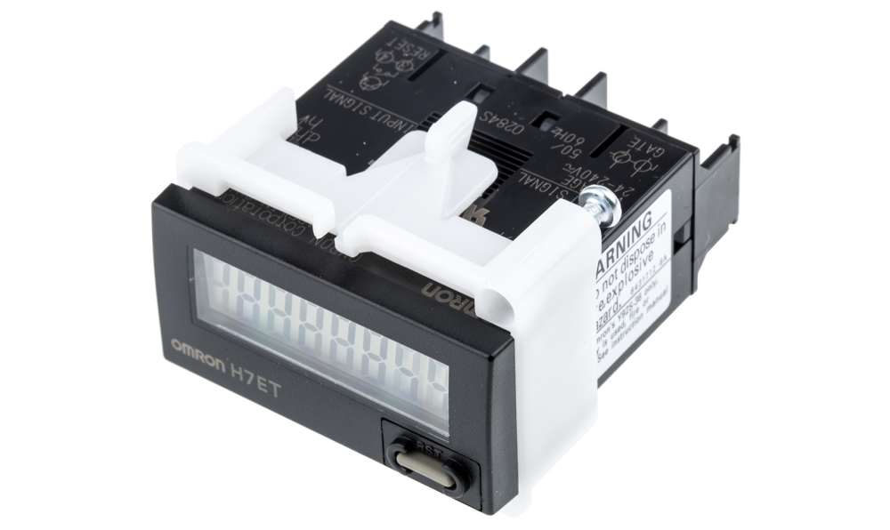 Omron H7ET-NFV-B, H7E Series Flush Mount Timer Relay, 0 → 999999.9h