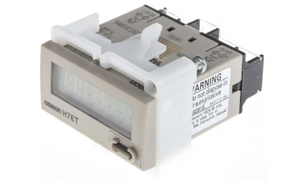 Omron H7ET-N1, H7E Timer, 7 Digit LCD