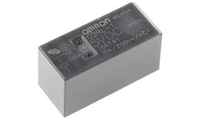 Omron G2RL-1 DC5, PCB Mount Power Relay, 5V dc Coil, 16A Switching Current, SPDT
