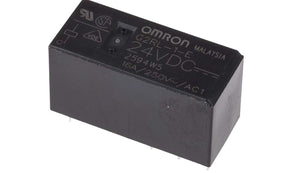 Omron G2RL-1-E DC24, PCB Mount Power Relay, 24V dc Coil, 16A Switching Current, SPDT