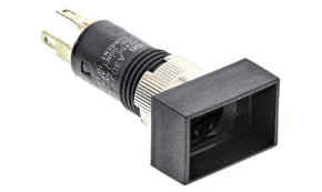 Omron A3DJ-7111, Illuminated Push Button Switch, Momentary, Panel Mount, 8mm Cutout, SPST