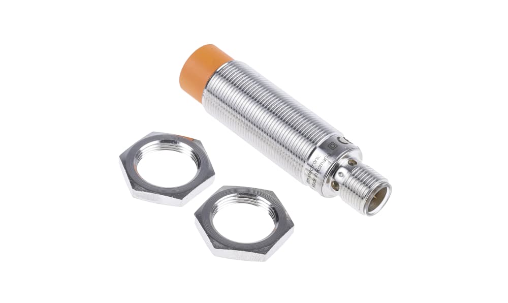 ifm IGS209, Inductive Threaded Barrel Proximity Sensor, M18, 12 mm Detection, PNP/NPN NO, 10 → 30 V dc