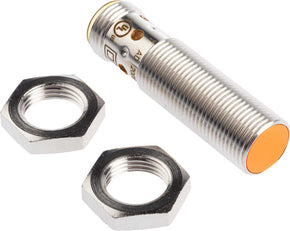 ifm IFS206, Inductive Threaded Barrel Proximity Sensor, M12, 4 mm Detection, PNP NC, 10 → 36 V dc