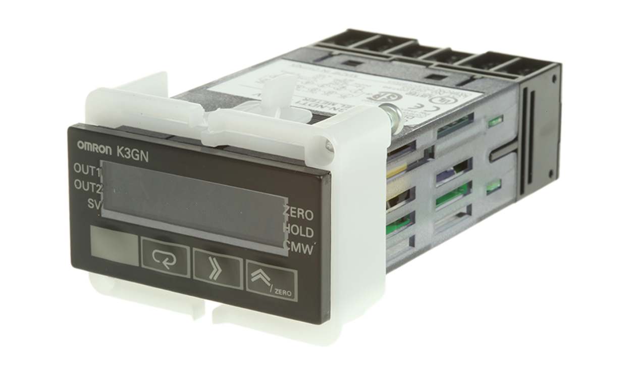 Omron K3GN-NDT1 24VDC, K3GN LCD Digital Panel Multi-Function Meter for Current, Voltage, 22mm x 44.8mm - generaltechuae