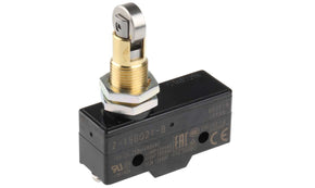 Omron Z-15GQ21-B, Z Series Roller Limit Switch, NO/NC, IP00, SPDT, 500V ac Max, 15A Max