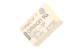 Omron G6L-1P 5DC, PCB Mount Signal Relay, 5V dc Coil, 1A Switching Current, SPST